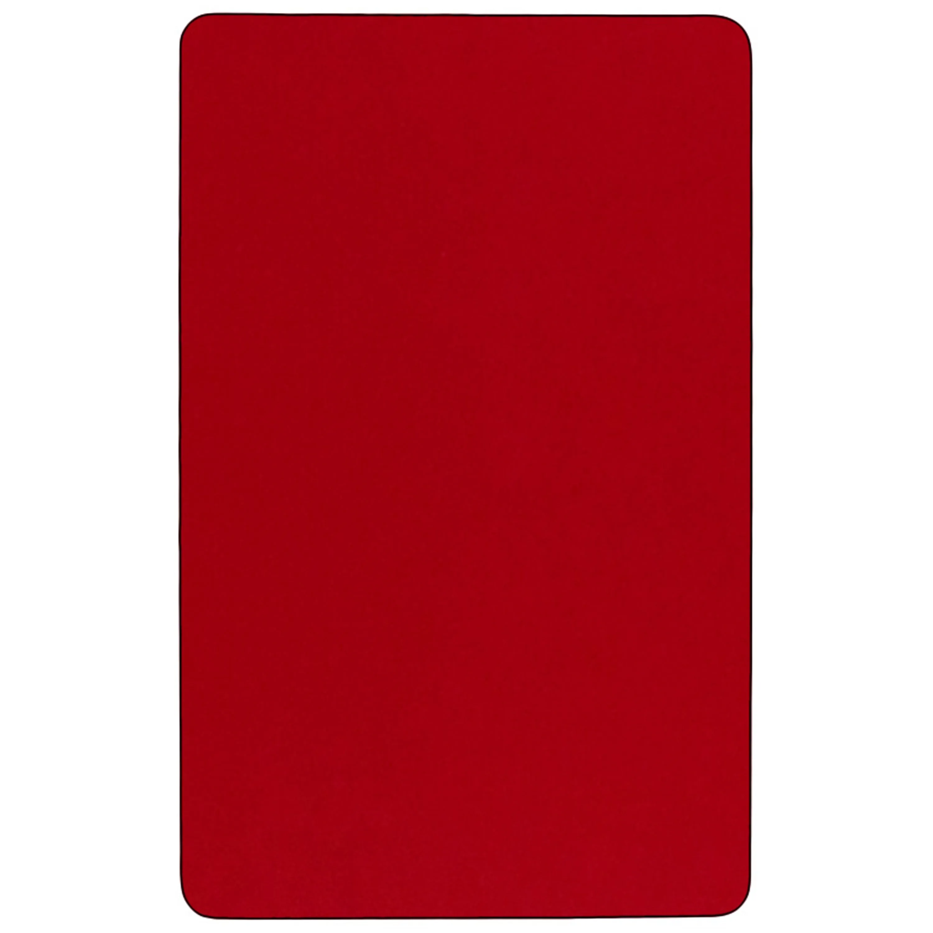 30x72 REC Red Activity Table XU-A3072-REC-RED-T-P-GG