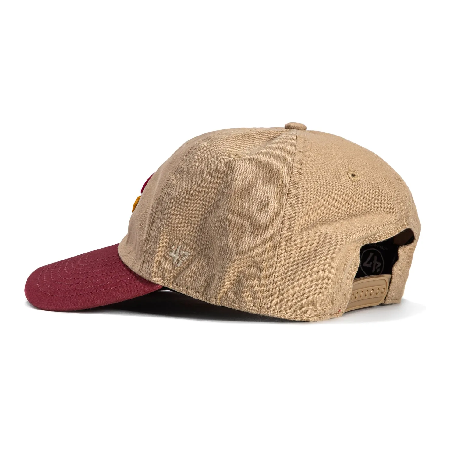 47 Brand Arizona Cardinals Ashford Cleanup Adjustable Hat - Khaki, Red