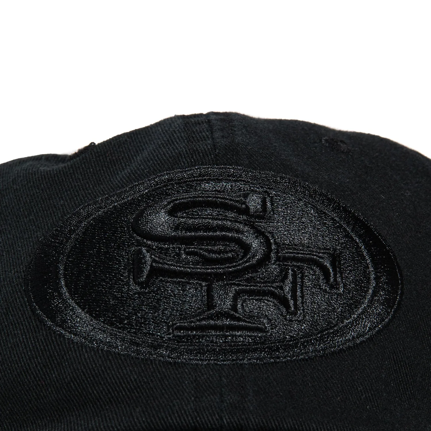 47 Brand San Francisco 49ers Cleanup Adjustable Hat - Black, Black