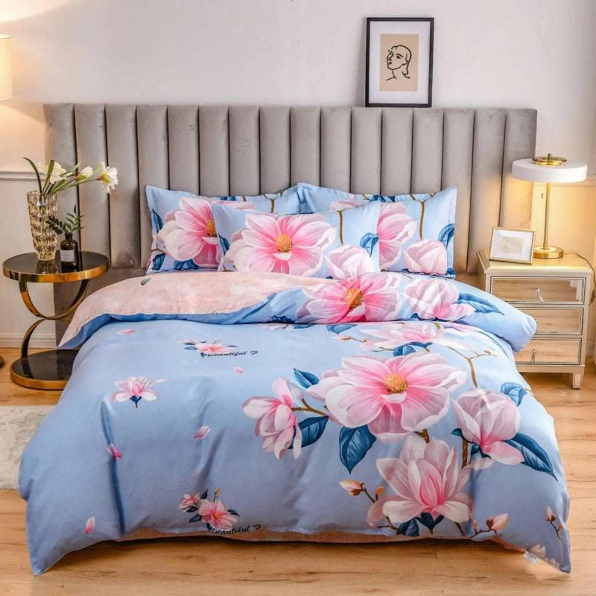 4pc Bedding Set - Healthy and Vibrant Bedroom