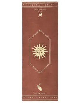 6 mm XL Eco Ceremony Cinnamon Yoga Mat   Strap