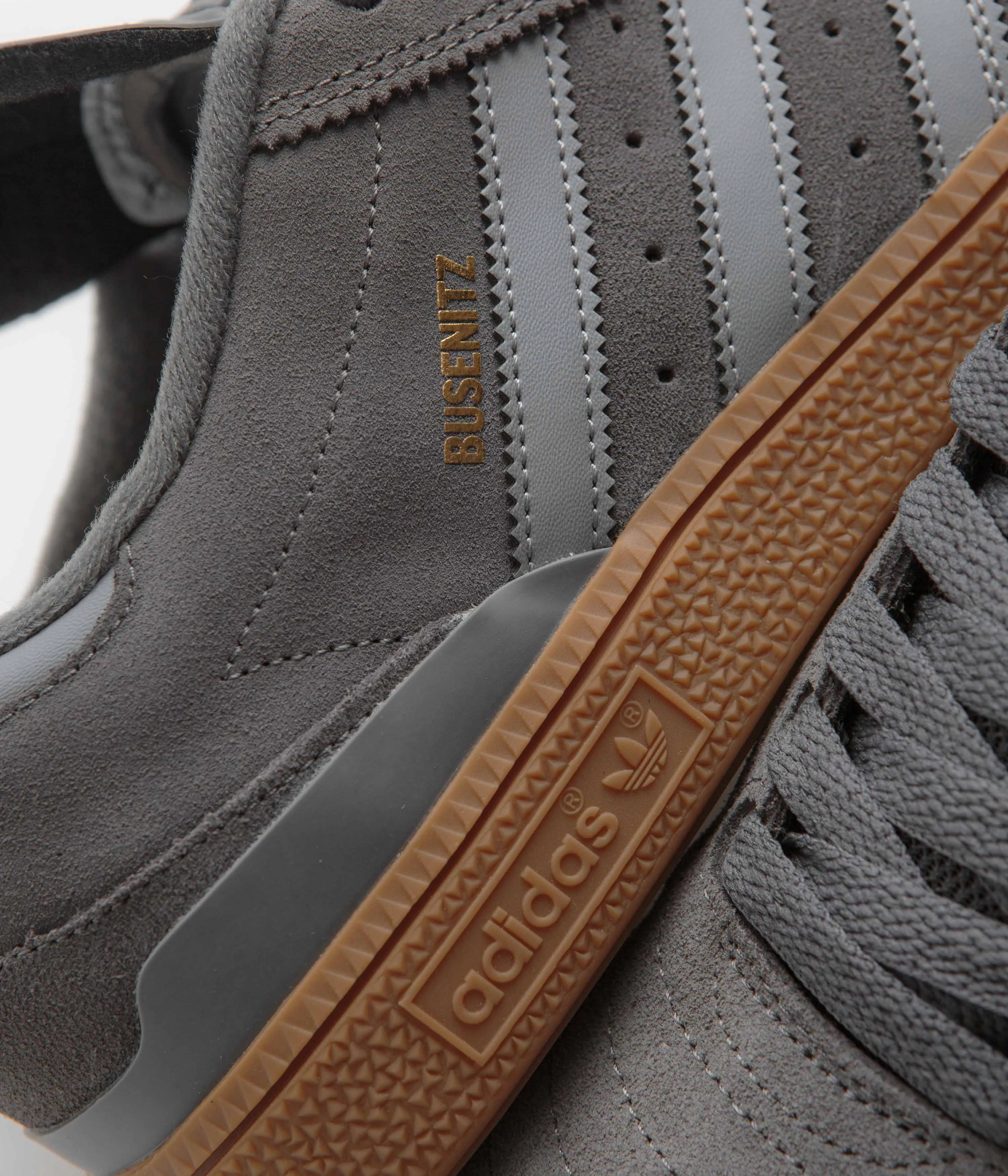 Adidas Busenitz Shoes - Grey Five / Grey Three / Gold Metallic