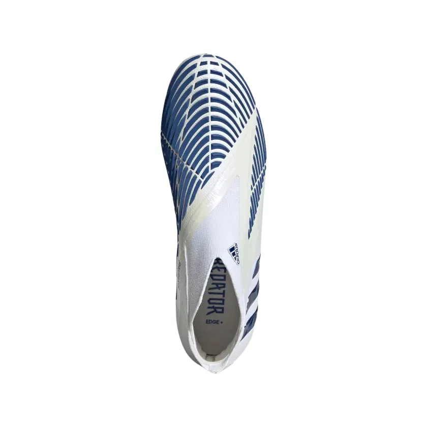 Adidas Predator Edge  FG -Cloud White/Hi-Res Blue