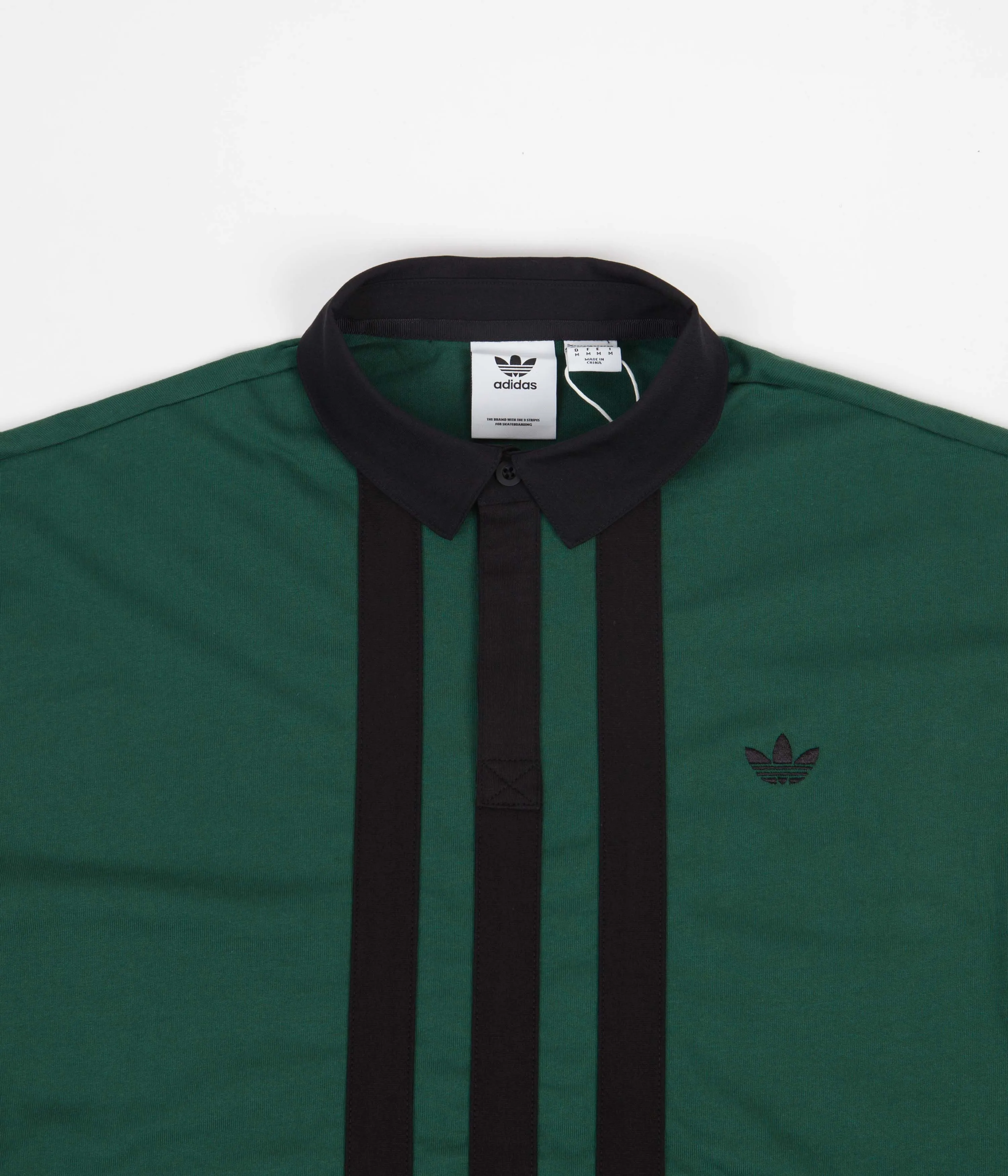 Adidas Rugby Jersey - Collegiate Green / Black