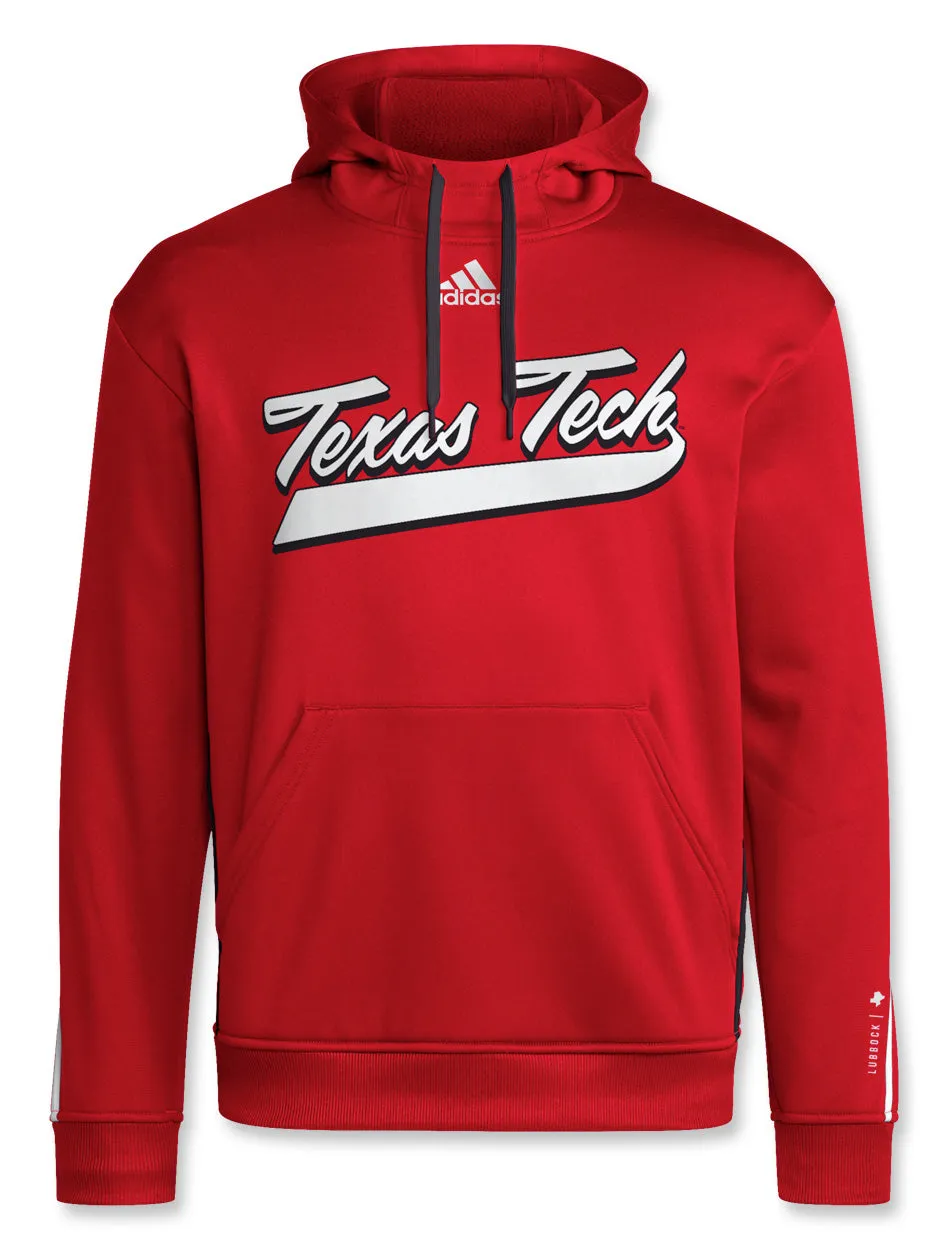 Adidas Texas Tech "Sideline Athletic" 2024 Pullover Hood