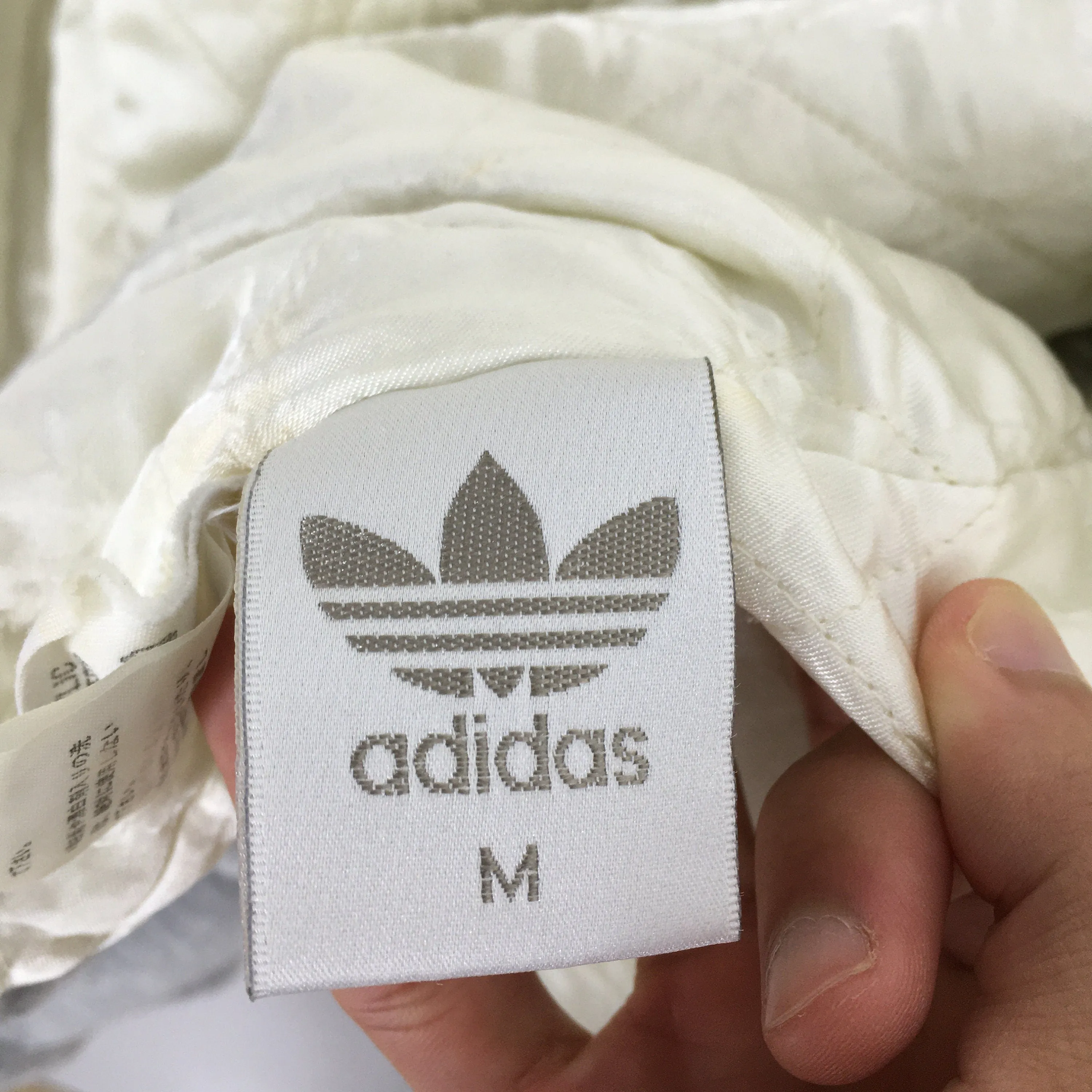 Adidas Trefoil Sherpa Hoodie Sweatshirt Medium