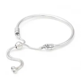 Adjustable Slider Solid Bangle