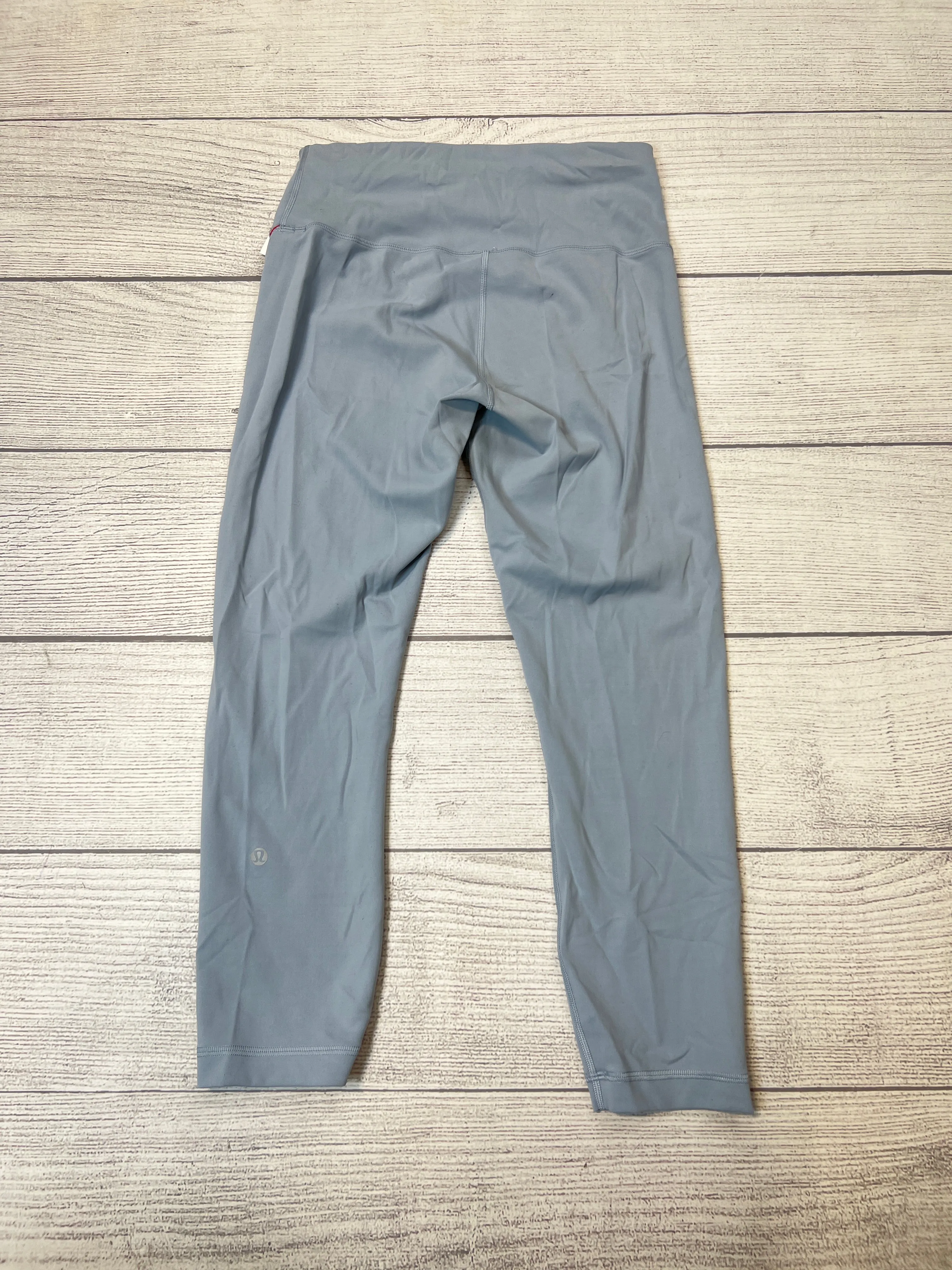 Athletic Leggings By Lululemon In Blue, Size: 8