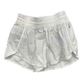 Athletic Shorts By Lululemon In White, Size:S