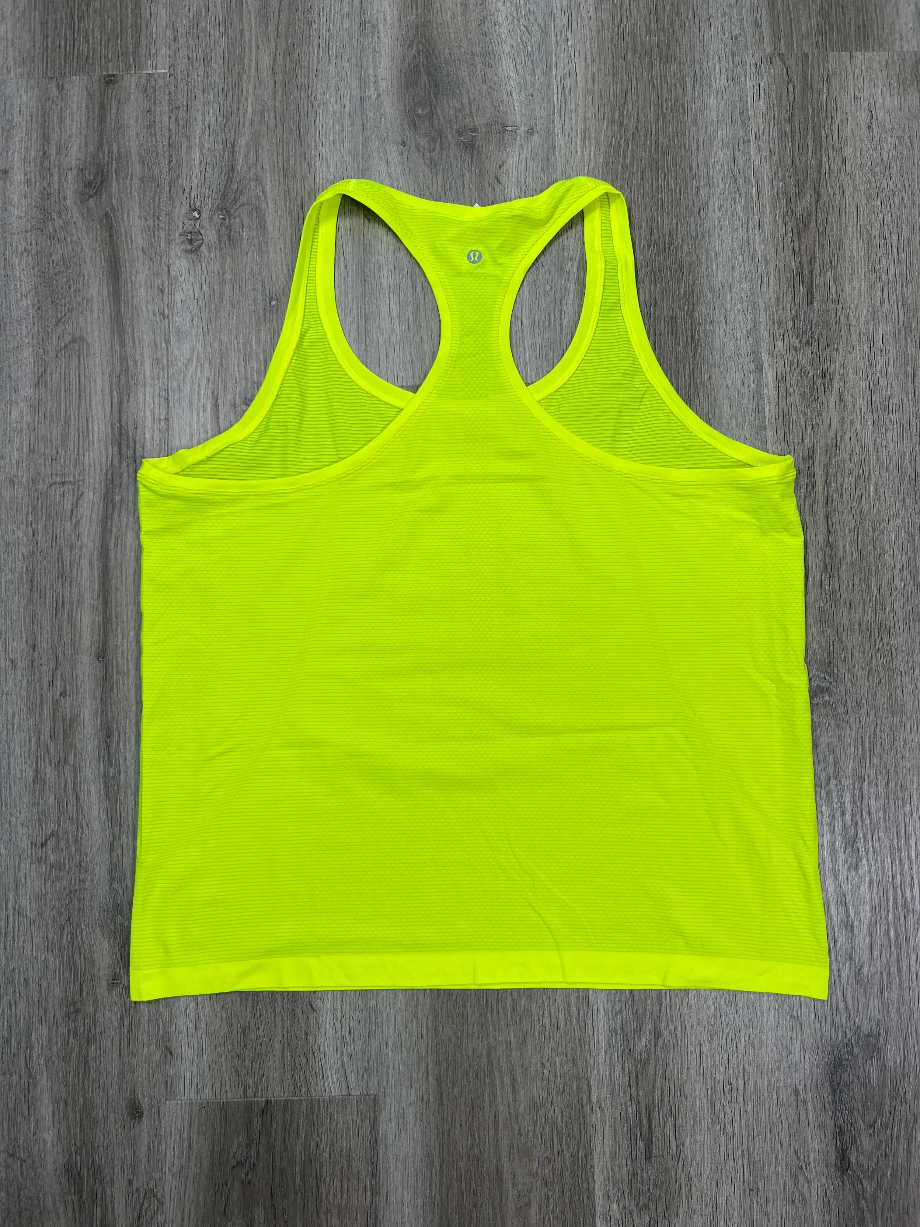 Athletic Tank Top By Lululemon In Yellow, Size: 1x