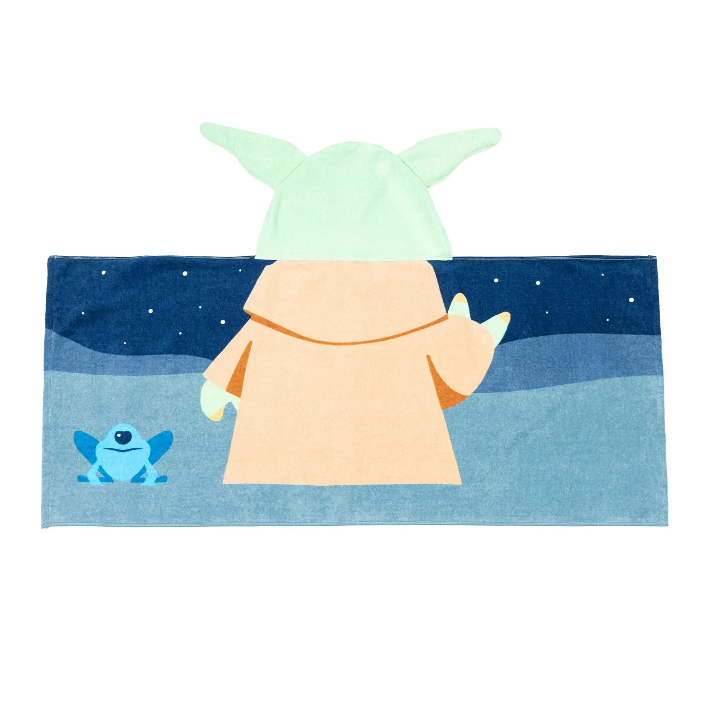 Baby Yoda Kids Cotton Hooded Towel