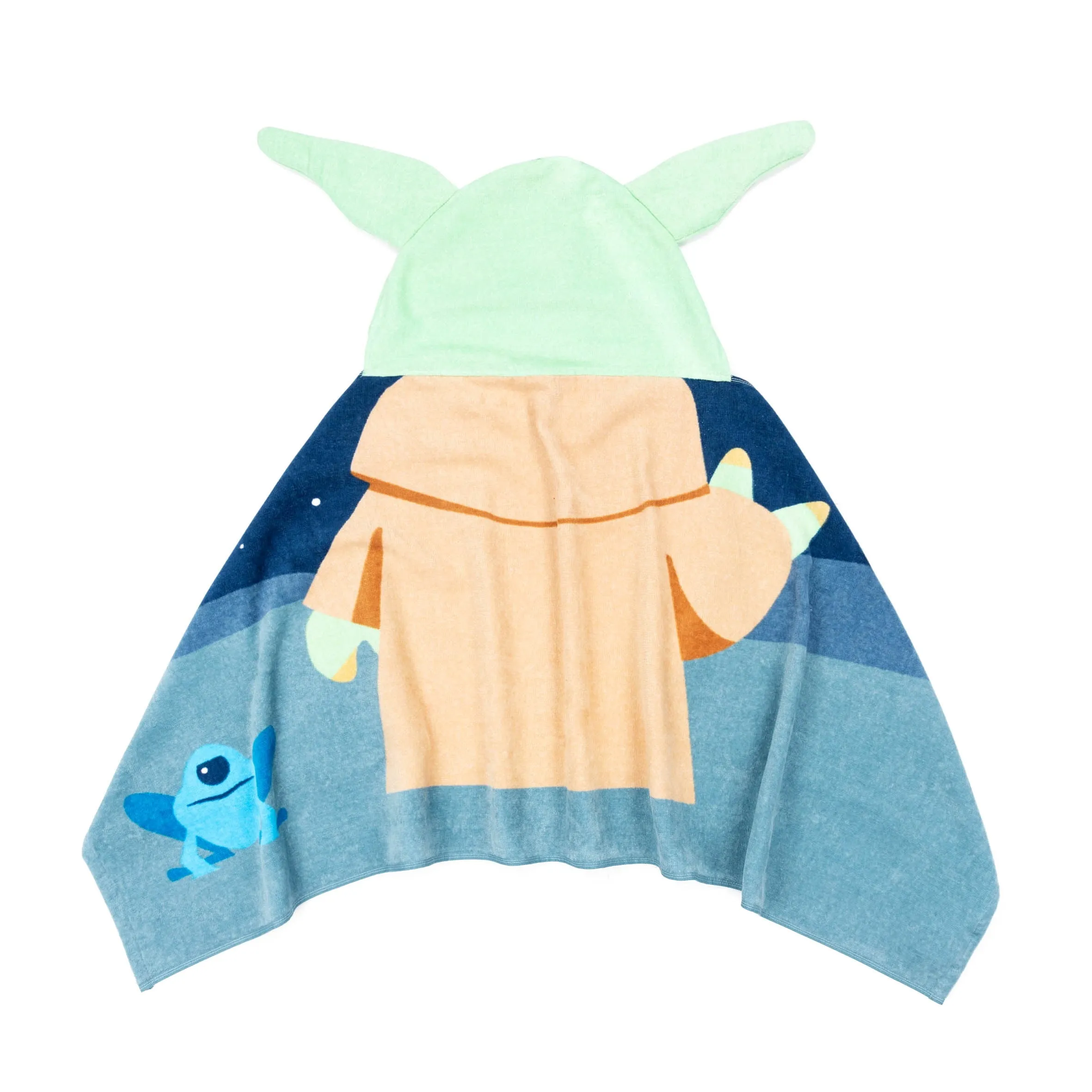 Baby Yoda Kids Cotton Hooded Towel