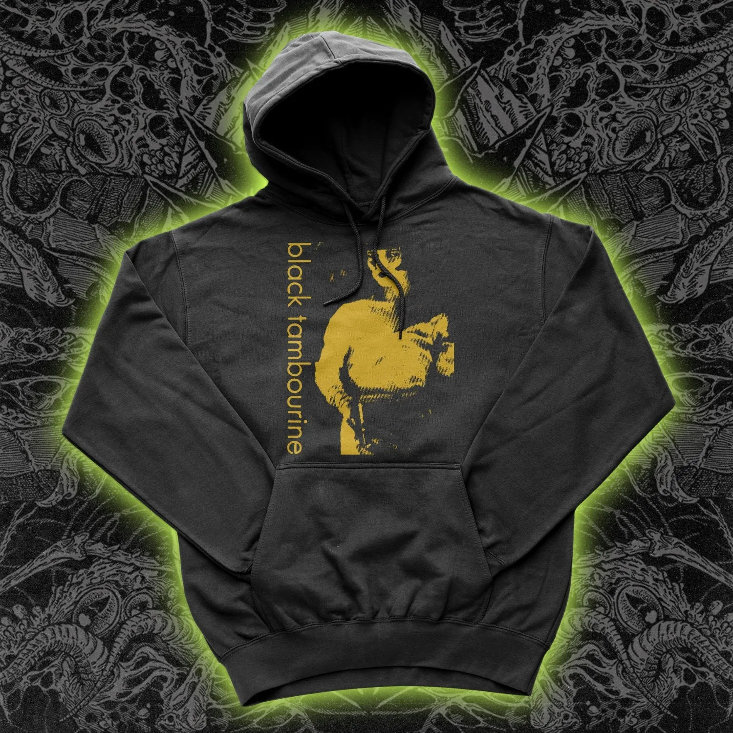 Black Tambourine Hoodie