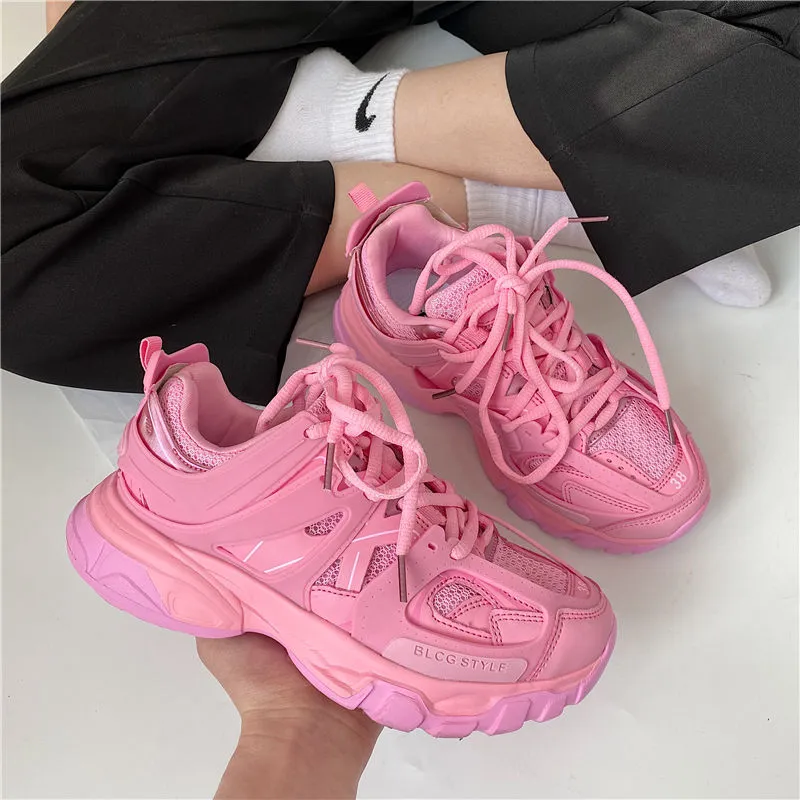 Breathable Chunky Sneakers