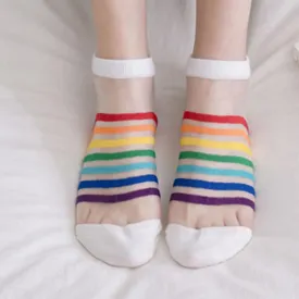 Breathable Striped Socks