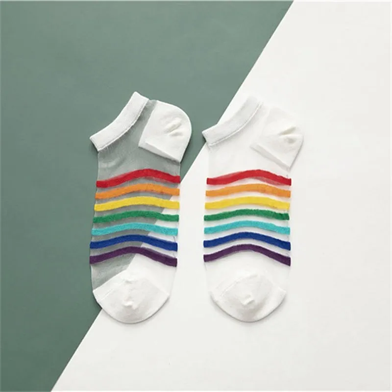 Breathable Striped Socks