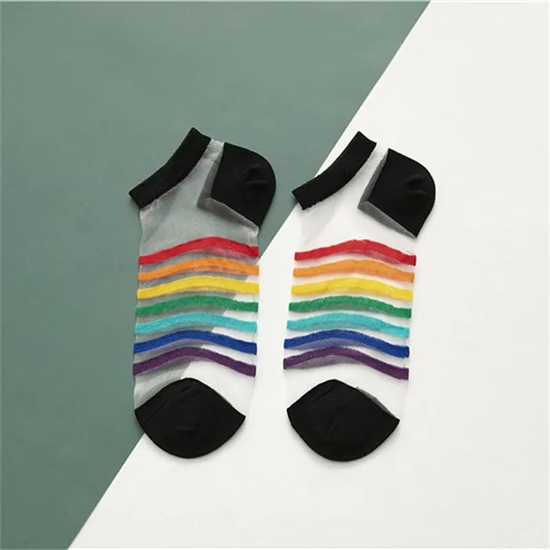 Breathable Striped Socks