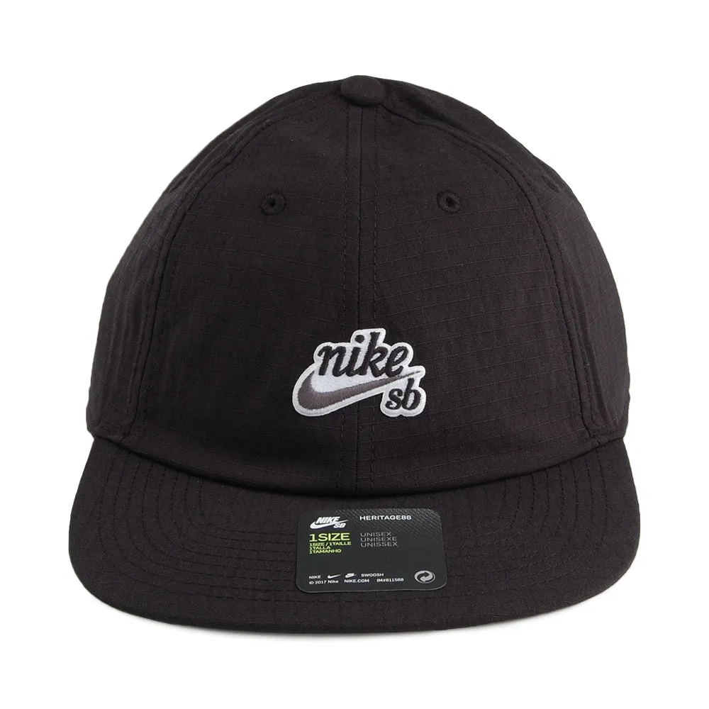 Casquette Retro Visière Plate H86 noir NIKE SB