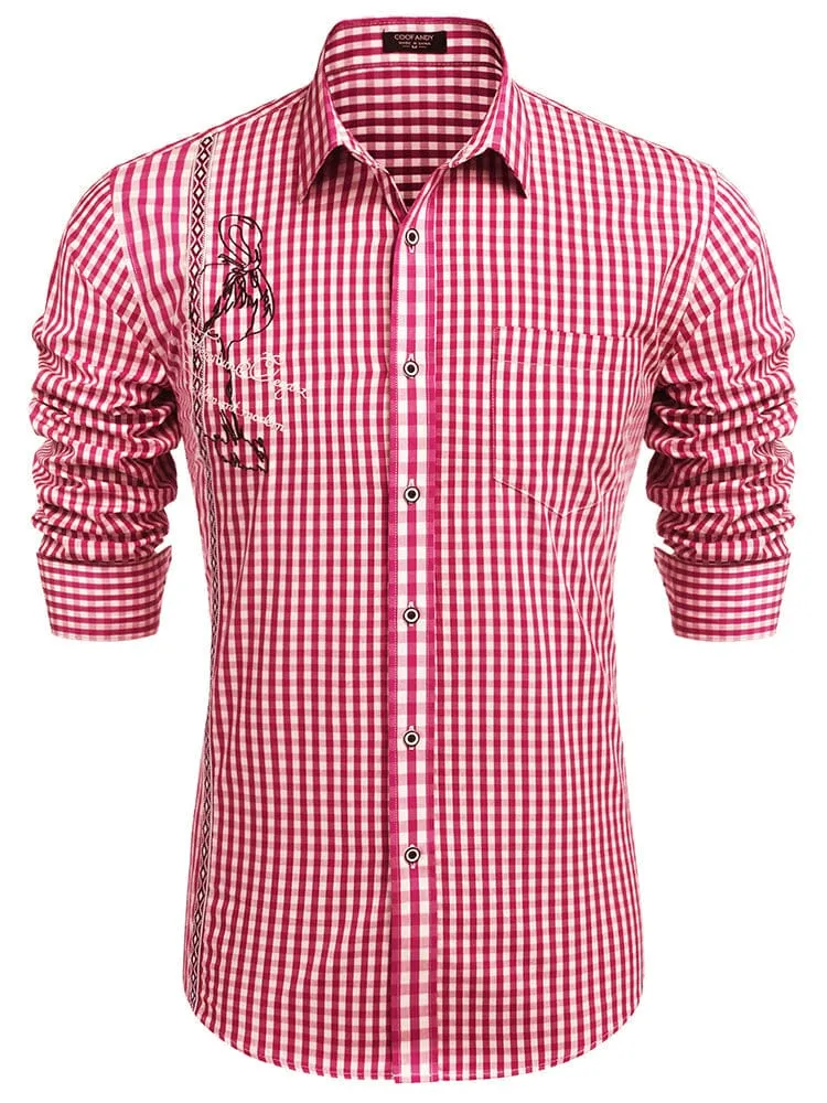 Casual Elegant Chequered Shirt