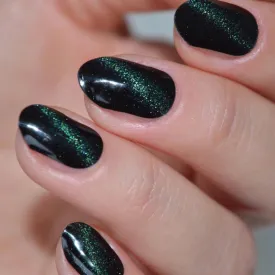 Cat Eye (Midnight) | Super Jellies DIY Hard Semi Cured Gel Nail Wraps