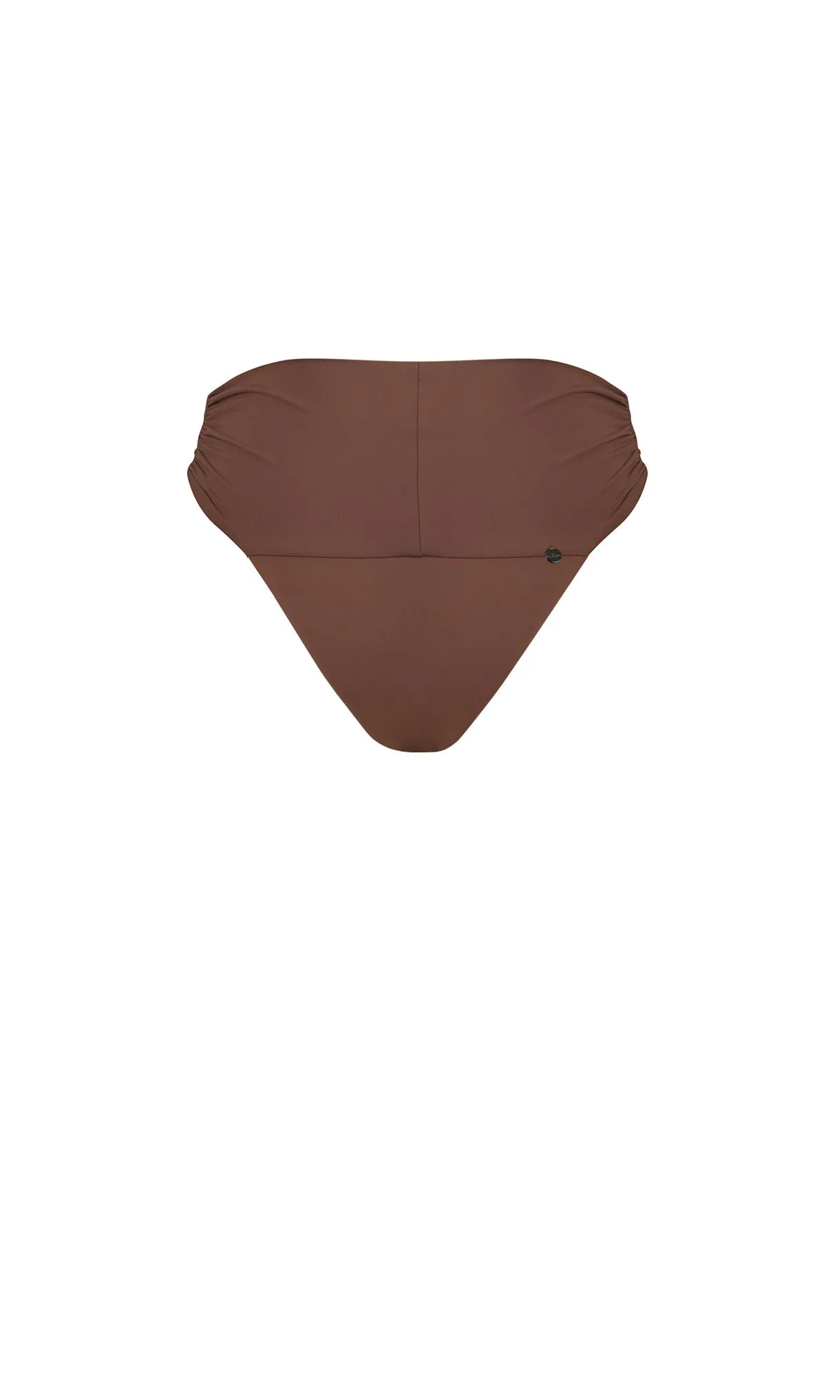 COCONUT High Waisted Bottom Chocolate Brown