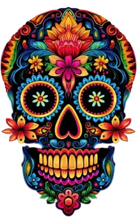 Colorful Sugarskull