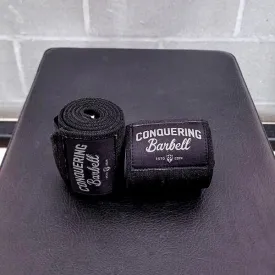 Conquering Barbell - Executioner - Wrist Wraps (All Black) - 24"