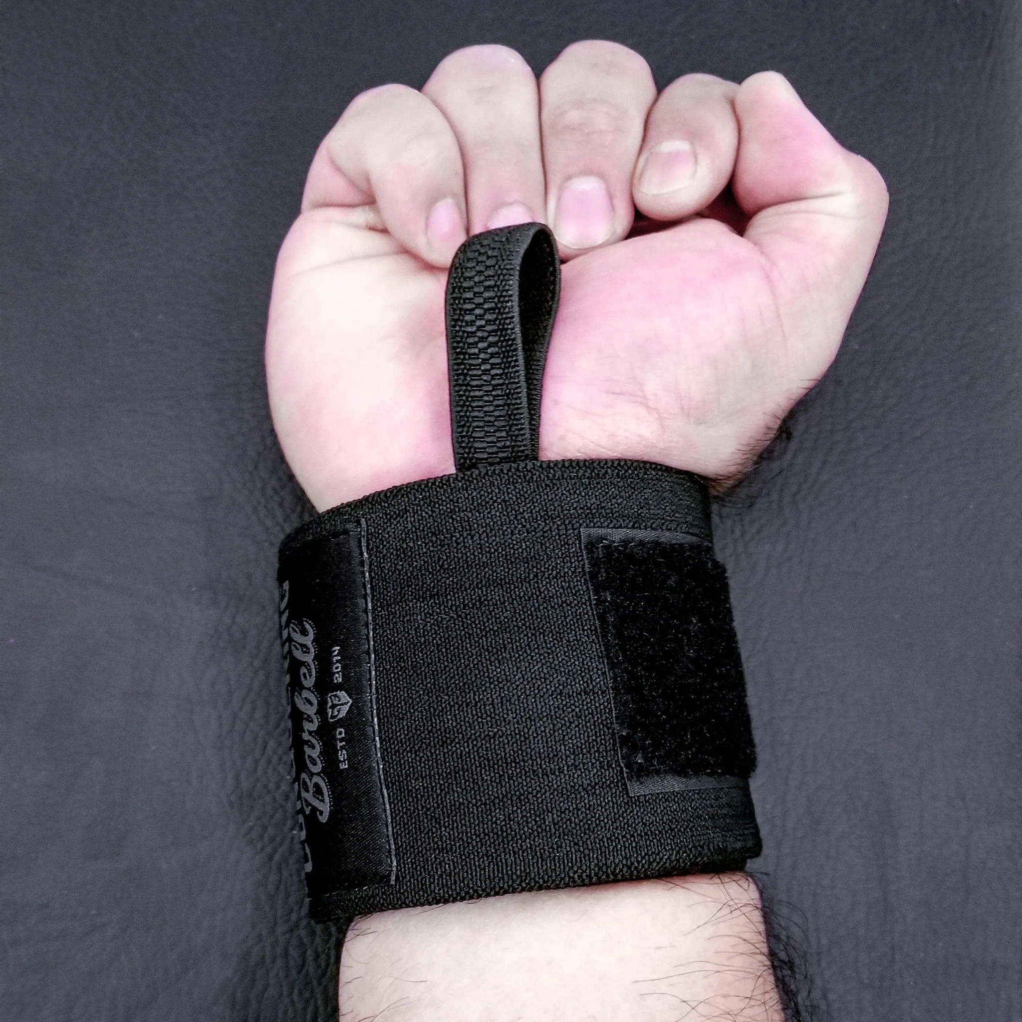 Conquering Barbell - Executioner - Wrist Wraps (All Black) - 24"