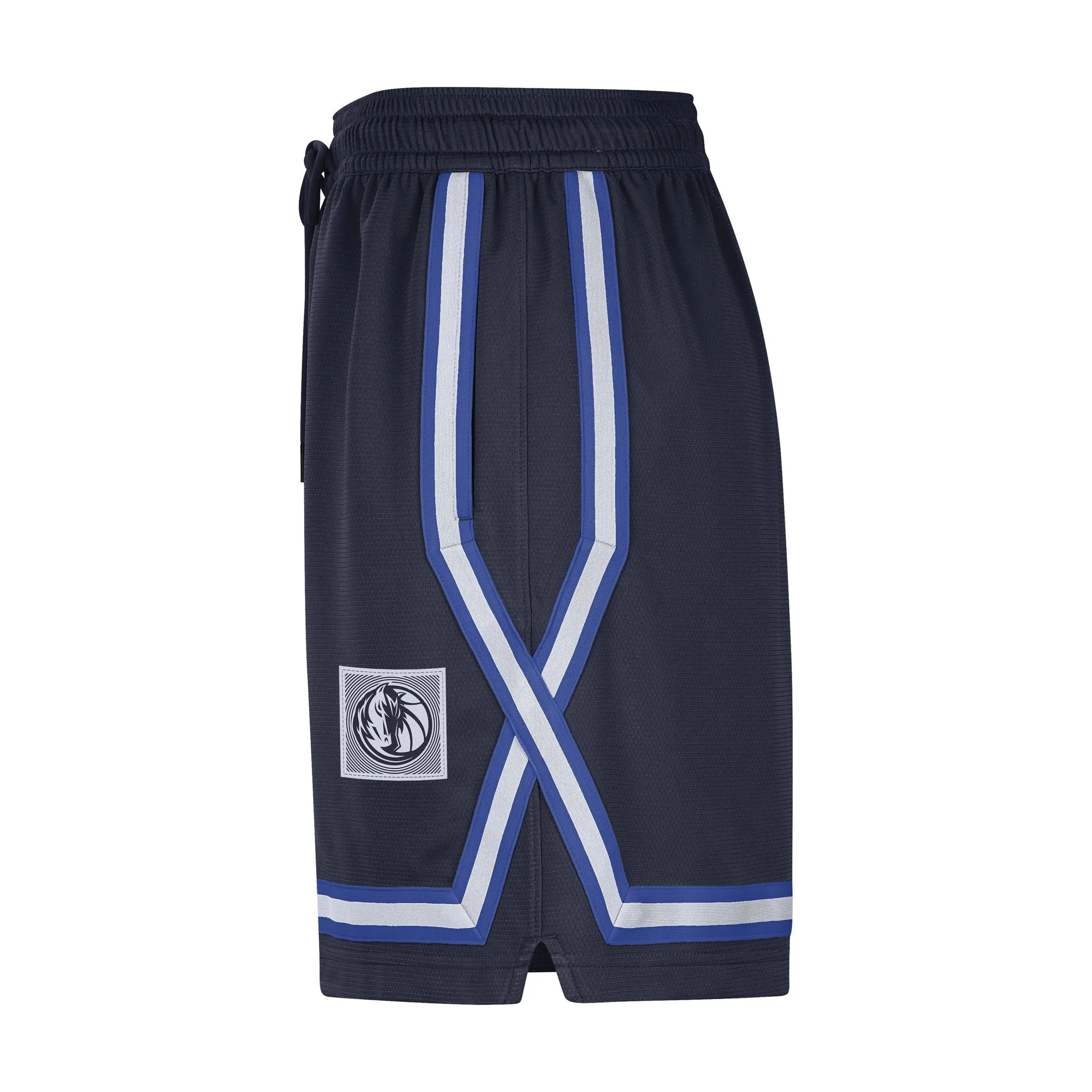 DALLAS MAVERICKS NIKE WOMEN'S NAVY BLUE BASKETBALL SHORTS