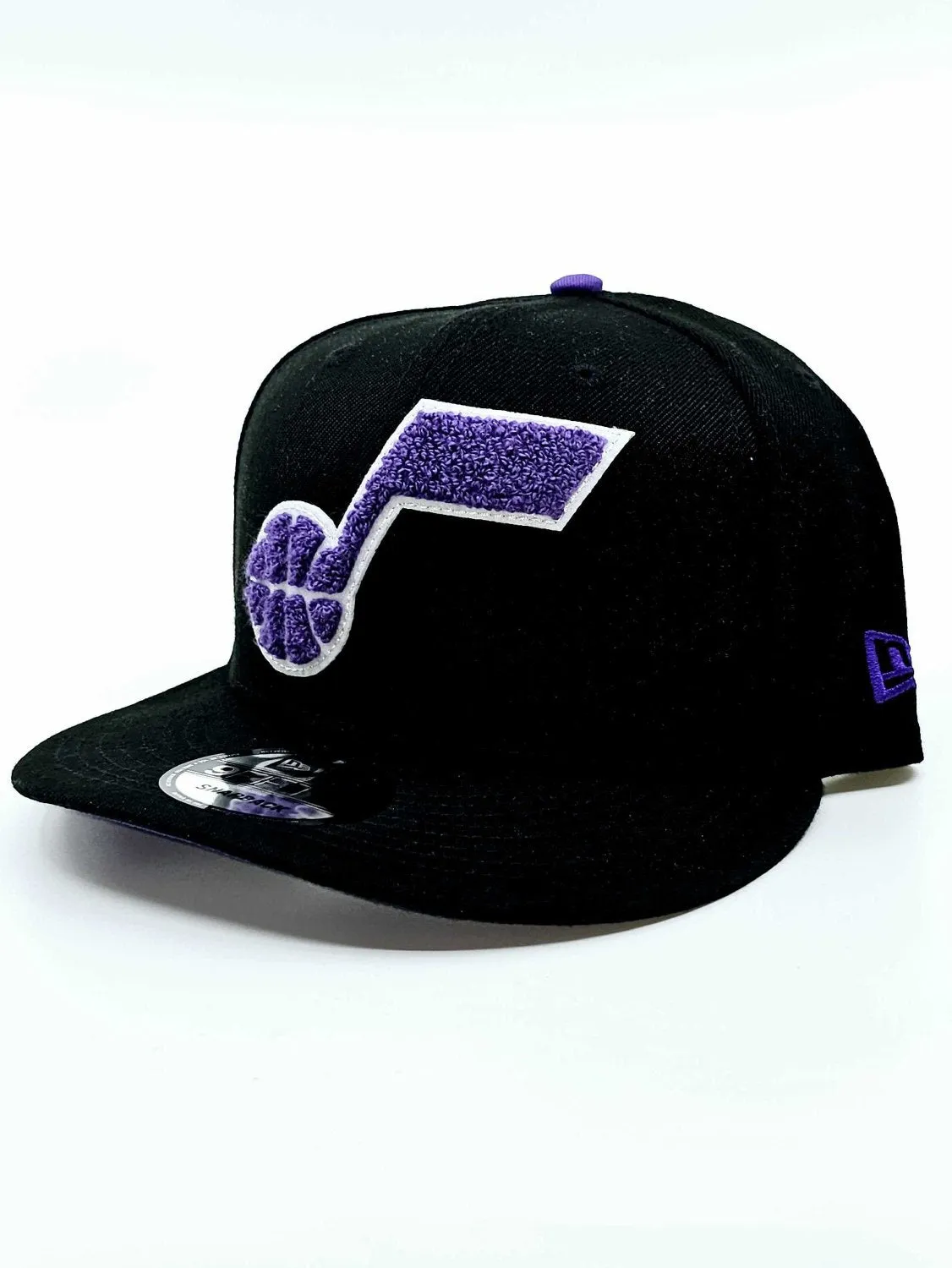 Design Lab 24 Fleece Purple Note 9Fifty Hat - Black - New Era