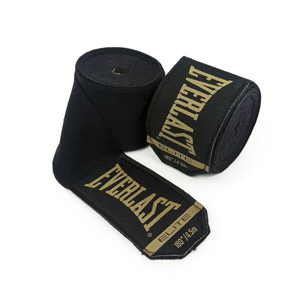 Elite Handwraps Black 180in