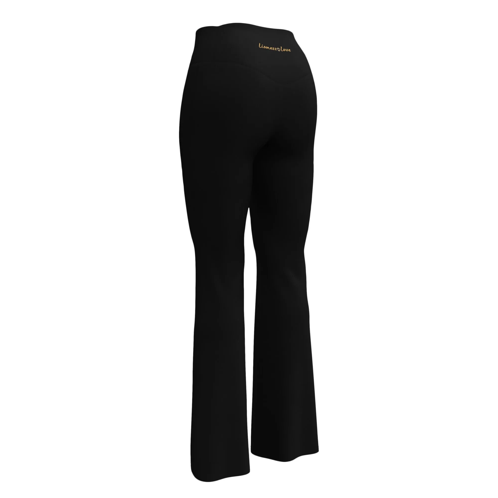 Flattering Black Flare leggings, lioness-love