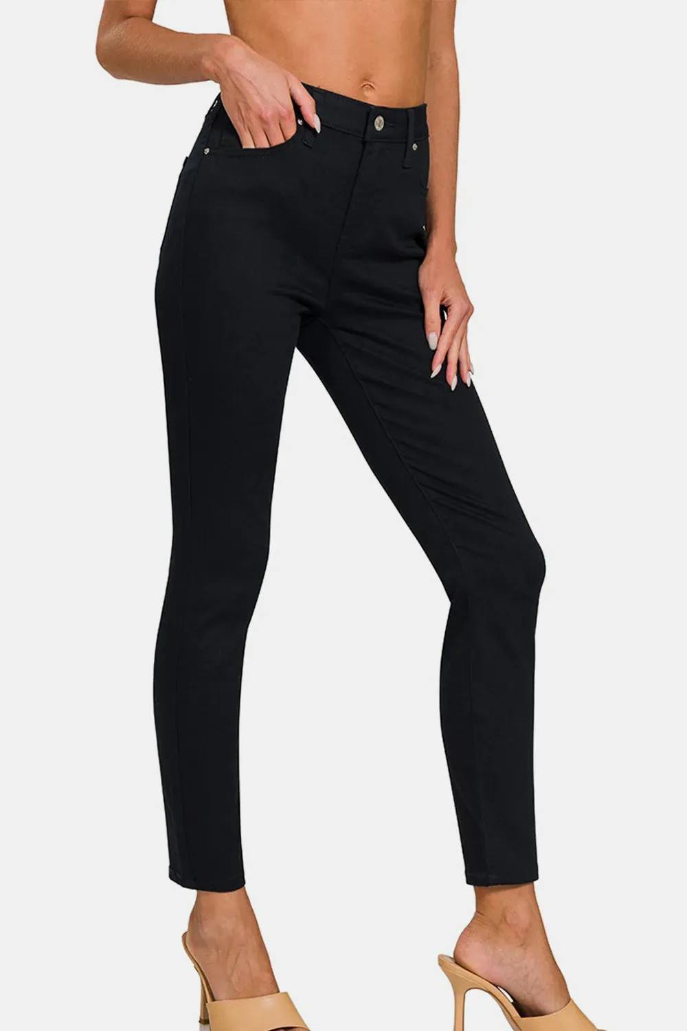 Full Size High-Rise Skinny Jeans