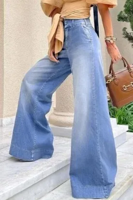 Gloria Denim Wide Leg Jeans