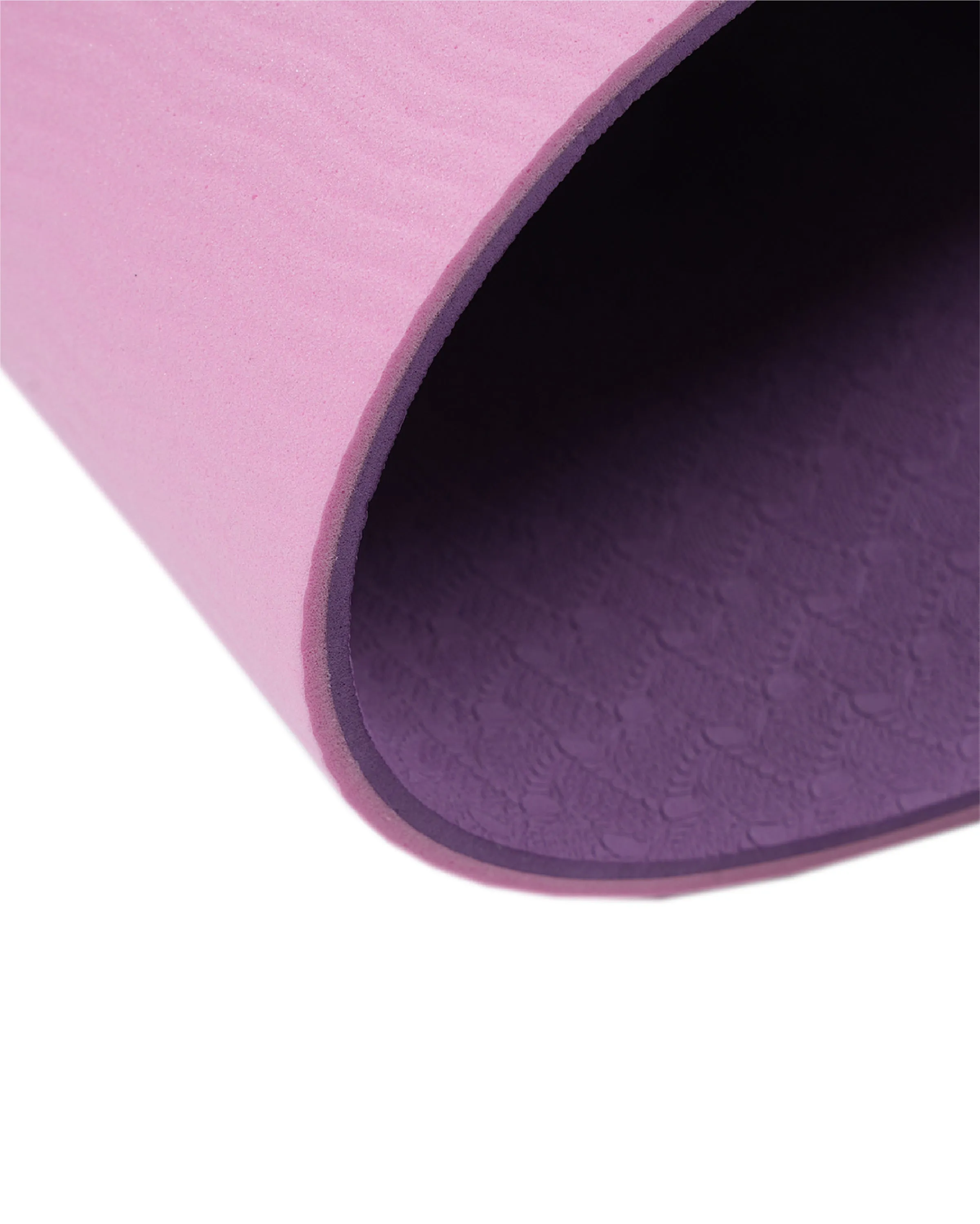 Grhamoy TruAlign Purple Warrior Rubber Yoga Mat | 6 mm Thick