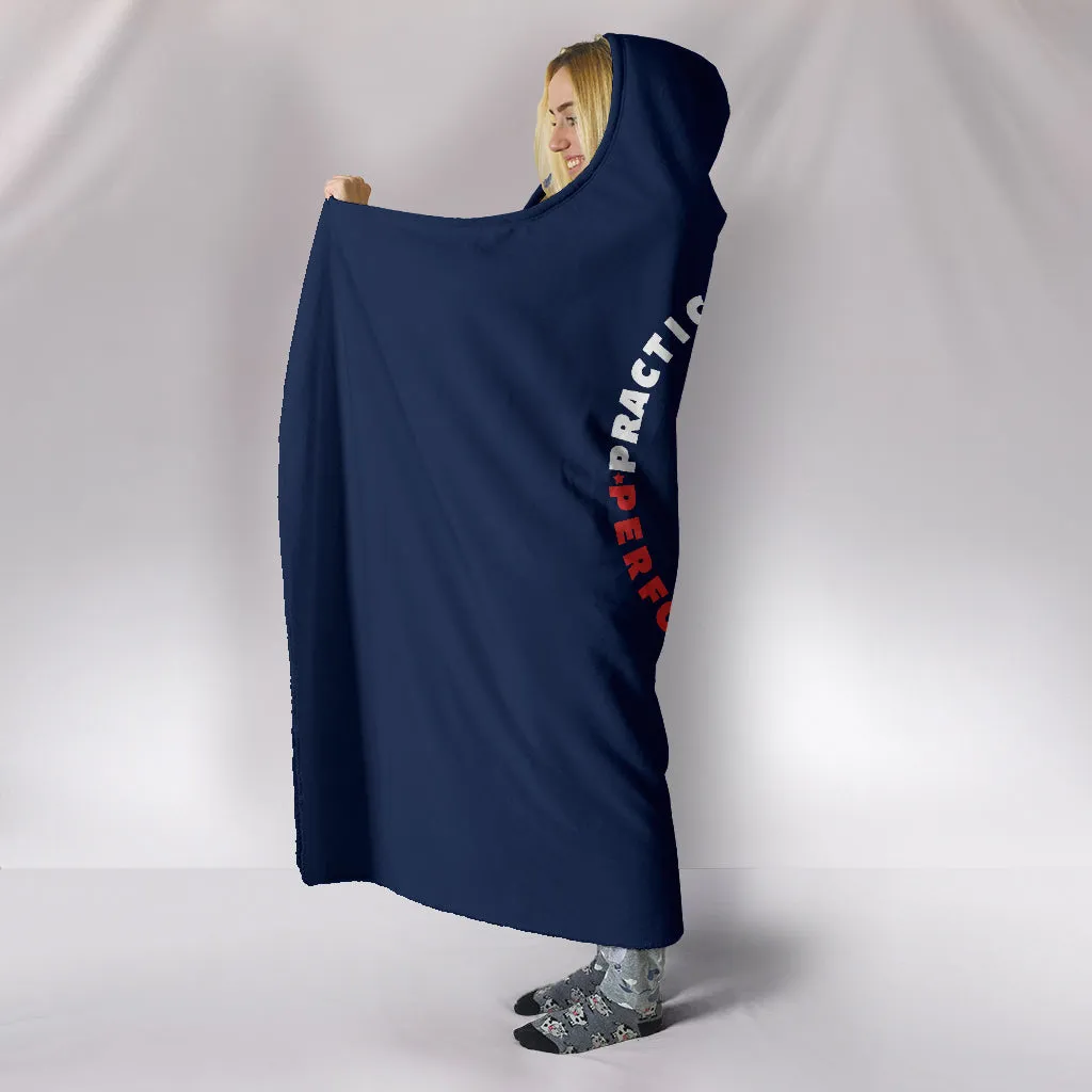 Gymnastics-Themed Hooded Blanket BB