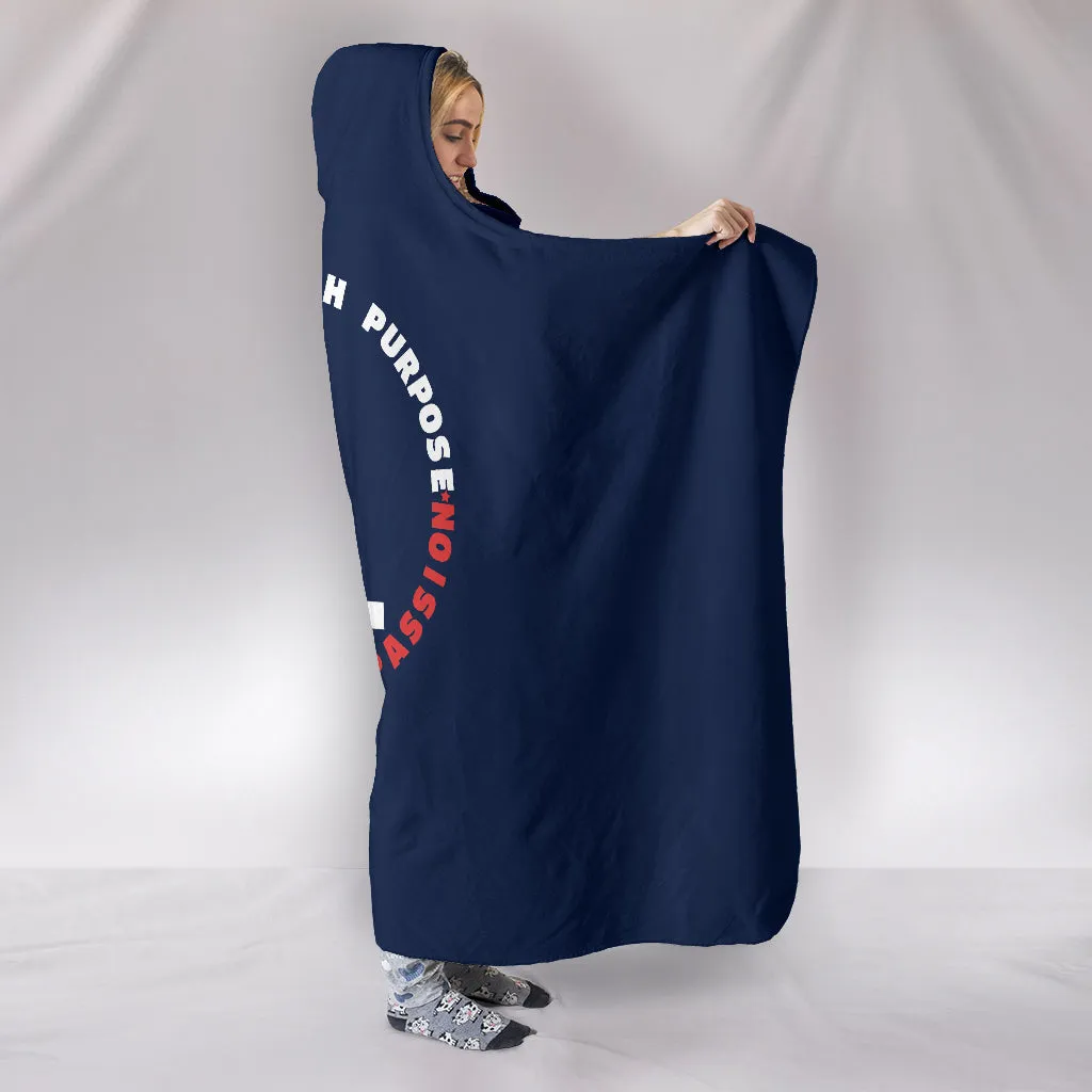 Gymnastics-Themed Hooded Blanket BB