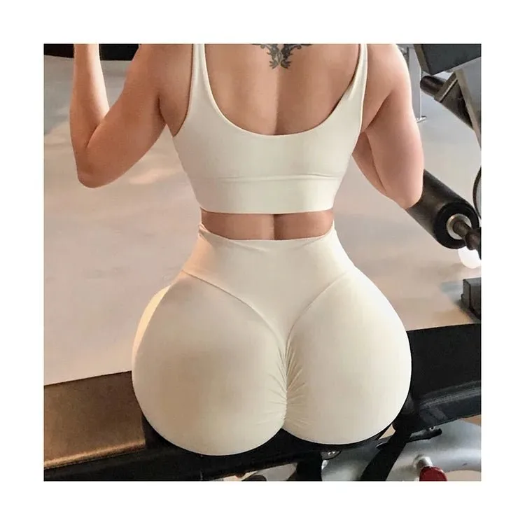 High Waist Gym Leggings with Scrunch Butt Lift | Tummy Control Yoga Pant