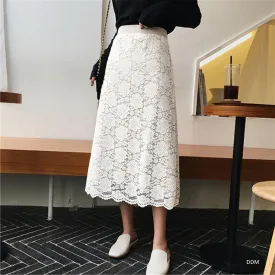 High Waist Slim Half-length Skirt