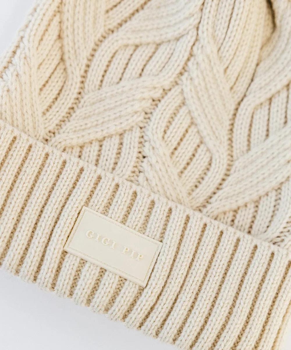 Ida Cable Knit Beanie