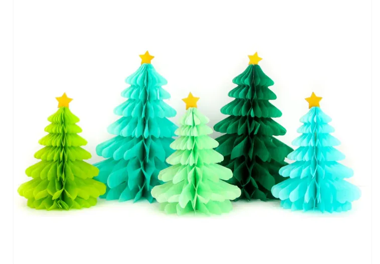 KAC Green and Blue Honeycomb Tree Set