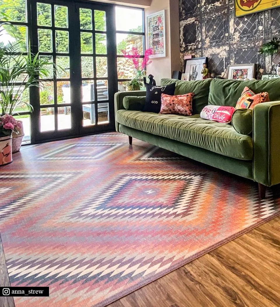 Kilim Vinyl Rug