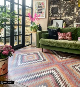 Kilim Vinyl Rug