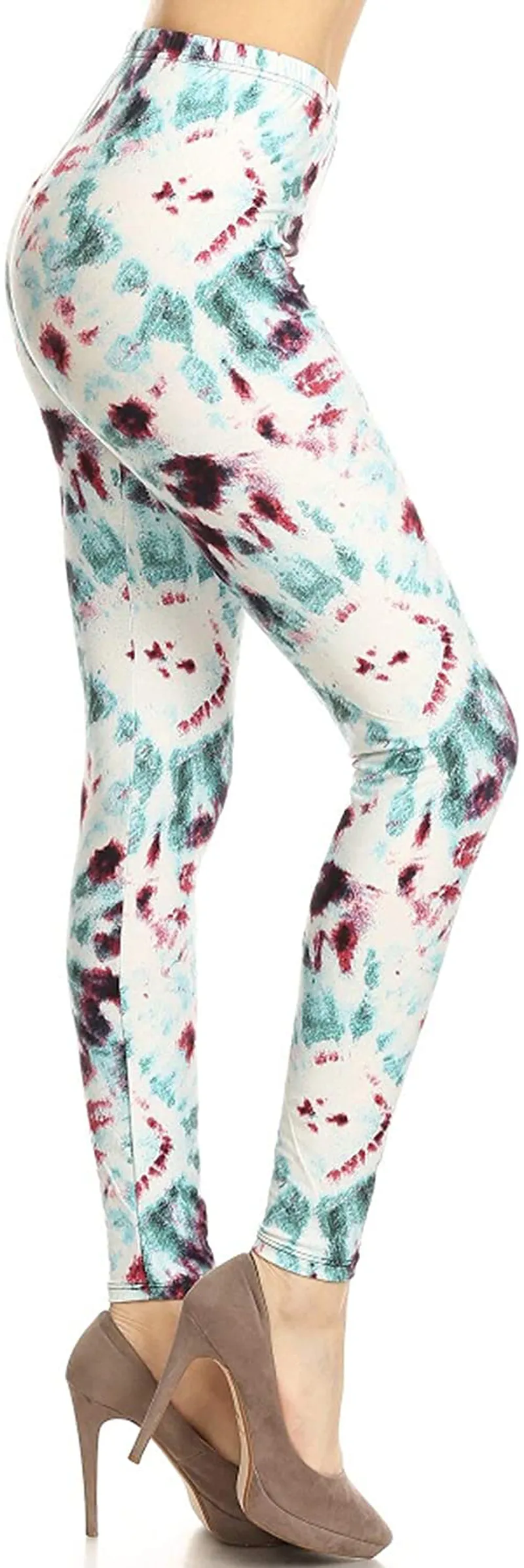 Leggings Depot Ultra Soft Women's Printed Fashion Leggings BAT3TD