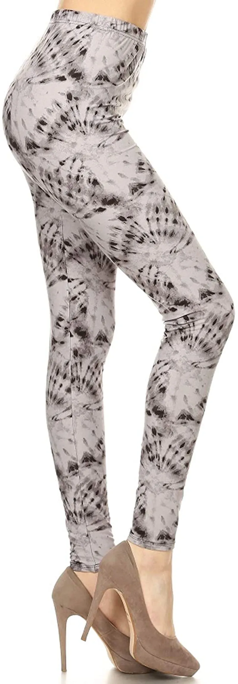 Leggings Depot Ultra Soft Women's Printed Fashion Leggings BAT3TD