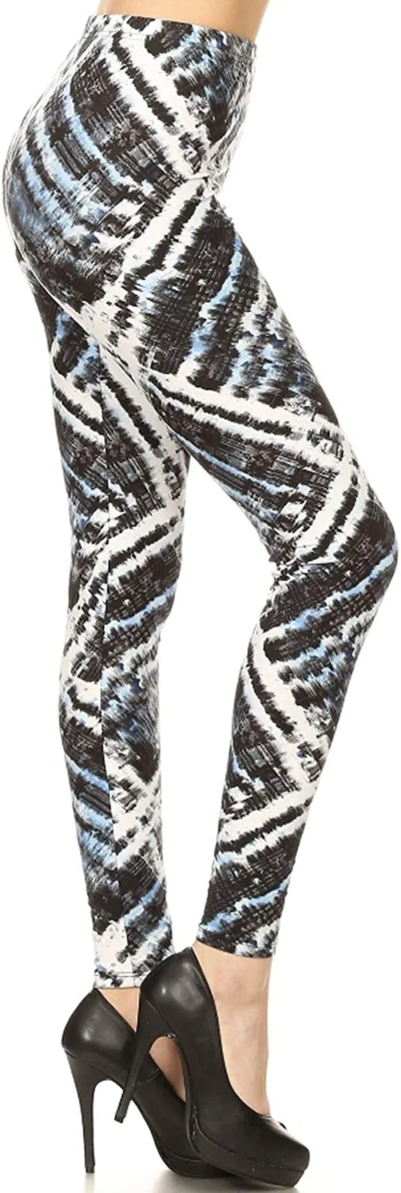 Leggings Depot Ultra Soft Women's Printed Fashion Leggings BAT3TD