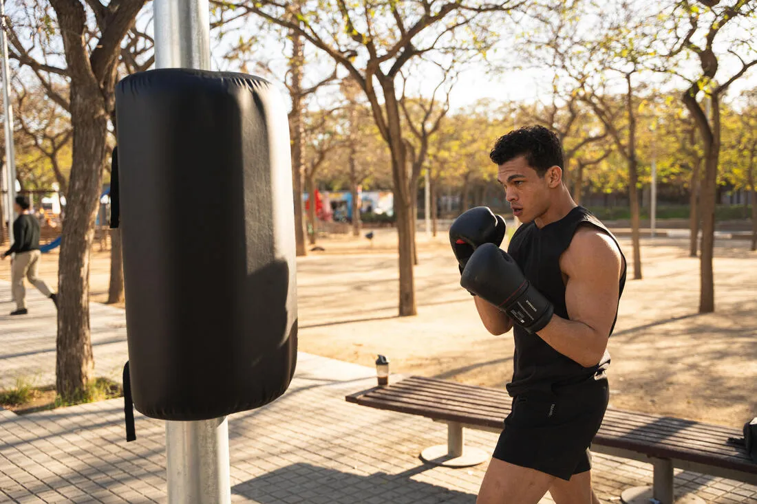 Men's Breathable Breathable Fitness Shorts - Black