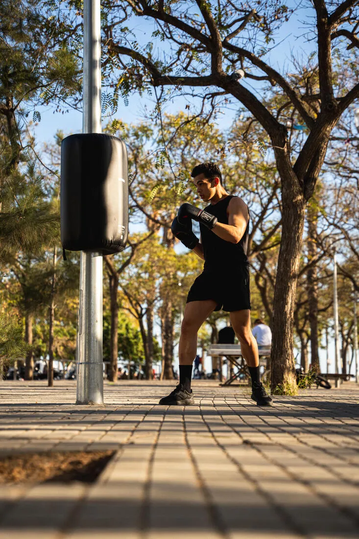 Men's Breathable Breathable Fitness Shorts - Black