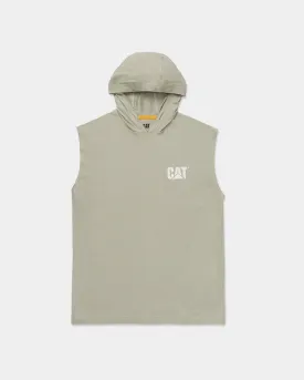 MEN'S HOODED SLEEVELESS T-SHIRT