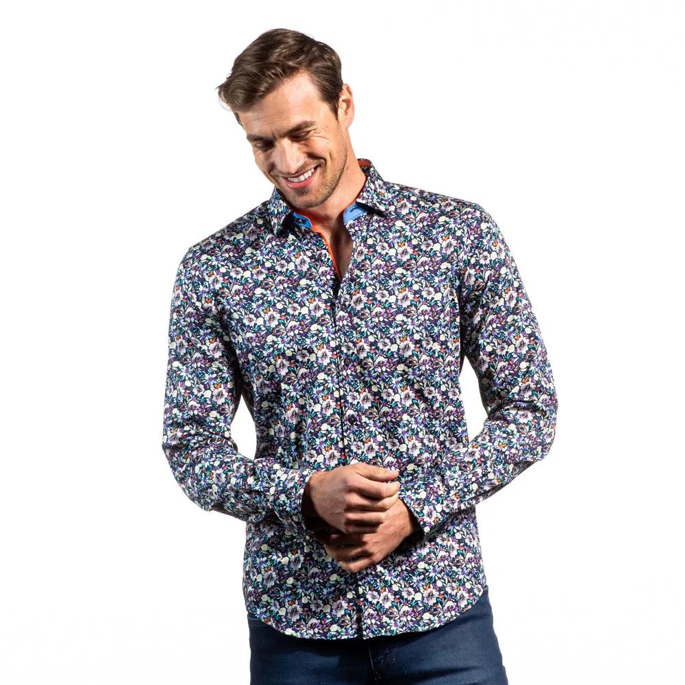 Morning in San Juan Button Down Shirt